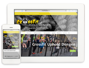 CrossFit Uphold webdesign Alblasserdam website laten maken