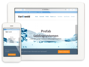 Varioweld webdesign Rotterdam website laten maken