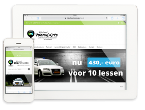 Voorwaarts webdesign Rotterdam website laten maken