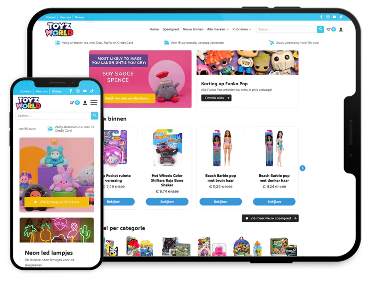Toyz World Speelgoed Webshop